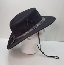 Black real suede for sale  ROCHDALE
