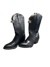 Cowboy boots black for sale  Highland
