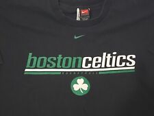 Camiseta negra manga corta Nike de los Boston Celtics de la década de 1990 de colección para hombre L Hecha en EE. UU.  segunda mano  Embacar hacia Argentina