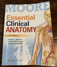 Usado, Moore Essential Clinical Anatomy 5th Edition Medical Textbook comprar usado  Enviando para Brazil