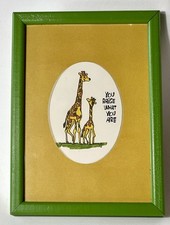 Raise giraffes framed for sale  New Lisbon
