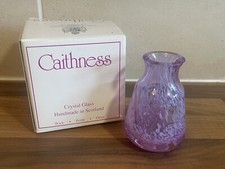 Caithness pansy vase for sale  DEWSBURY