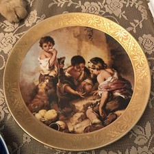 Piatto decorativo porcellana usato  Napoli