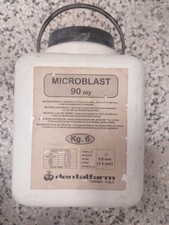 Microblast satinatura metalli usato  Milano