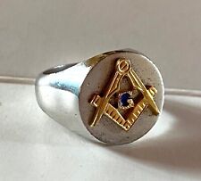 Vintage masonic sterling for sale  Santa Barbara