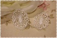 4pz pizzo macrame usato  Brescia