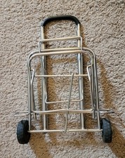 VINTAGE Carrinho de Bagagem Dobrável Dolly Caminhão de Mão Retro Transportador Utilitário de Viagem Usado comprar usado VINTAGE Carrinho de Bagagem Dobrável Dolly Caminhão de Mão Retro Transportador Utilitário de Viagem Usado comprar usado  Enviando para Brazil