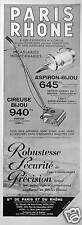Publicité paris rhône d'occasion  Compiègne