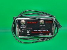 Amplificador de distribuição Trisonic 36dB VHF/UHF/FM testado comprar usado  Enviando para Brazil