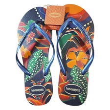 Chinelo HAVAIANAS Slim Tropical tamanho 7 8 4122111 beija-flor floral marinho, usado comprar usado Chinelo HAVAIANAS Slim Tropical tamanho 7 8 4122111 beija-flor floral marinho, usado comprar usado  Enviando para Brazil