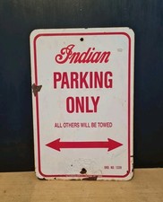 Vintage parking sign for sale  FALMOUTH