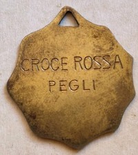Medaglia croce rossa usato  Roma