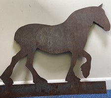Shire horse silhouette for sale  STOKE-ON-TRENT