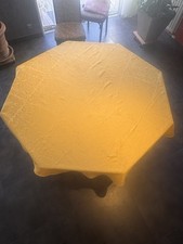 Nappe ronde jaune d'occasion  Langoiran