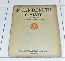 Spartito paul hindemith usato  Settimo Torinese