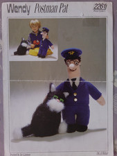 Knitting pattern postman for sale  TONBRIDGE