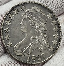 1827 50c capped for sale 1827 50c capped for sale  Belmar
