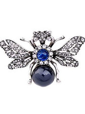 Emerald bee broach for sale  DAGENHAM