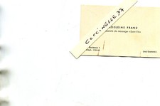 Business card franz d'occasion  Expédié en Belgium