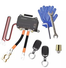  Interruptor de desligamento remoto da bateria para carro, interruptor de desconexão da bateria 12V 240A, interruptor de bateria comprar usado  Enviando para Brazil