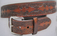 Ceinture cuir motif d'occasion  Fessenheim