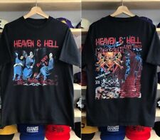 Camiseta Black Sabbath Heaven And Hell Tour 2007 preta 2 lados unissex NH10700 comprar usado  Enviando para Brazil