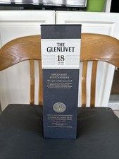 GLENLIVET 18 ANOS Single Malt vazio 750ml garrafa e caixa de uísque. comprar usado  Enviando para Brazil