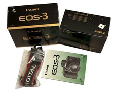 Corpo de filme Canon EOS 3 96% estado totalmente testado e na caixa comprar usado  Enviando para Brazil