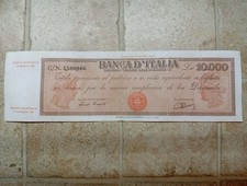 Banconota italiana 10000 usato  Lucera