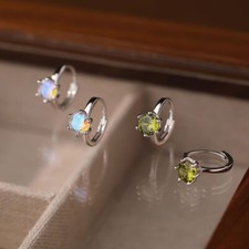 Creolen 999 silber gebraucht kaufen  München