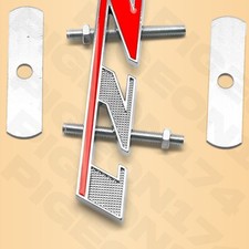 Chrome red grille for sale  Bordentown