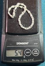 Bracelet gourmette argent d'occasion  Étréchy