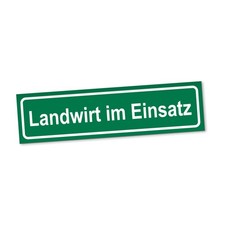 Landwirt einsatz magnetschild gebraucht kaufen  Leipzig