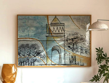 Quadro astratto moderno usato  Palermo