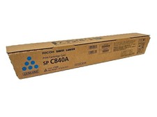 Cartucho de toner ciano Ricoh 821258 SP C840 genuíno, ciano (azul) comprar usado  Enviando para Brazil