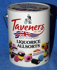 Taveners sweet tin for sale  CHATHILL
