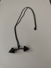 Pendentif collier haltère d'occasion  Paris I