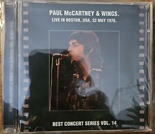 Paul McCartney & Wings Live In Boston 1976 2Cd Track Listing And PicsProvibed LN comprar usado  Enviando para Brazil