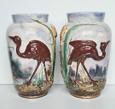 Vases faïence barbotine d'occasion  Matour