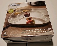 Trudeau stoneware fondue for sale  Huntington