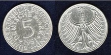 Brd 1951 umlaufmünze gebraucht kaufen  Deutschland