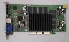 Używany, Karta graficzna MSI MS-8838 AGP (GeForce3 Ti200, 64MB, TV out, Medion, retro, 2001) na sprzedaż  PL