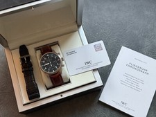 Iwc pilot chronograph for sale  BEDFORD