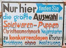 Alte große werbetafel gebraucht kaufen  Deutschland