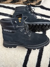 Caterpillar boots black for sale  NEWCASTLE UPON TYNE