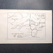 Original 1919 map for sale  WARRINGTON