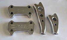VOCÊ CONSTRÓI Guidão Yamaha Billet Risers Roadstar Warrior Star Logotipo Barra Plana , usado comprar usado  Enviando para Brazil