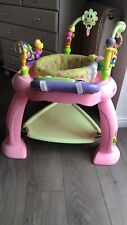Pink baby jumperoo for sale  LEICESTER