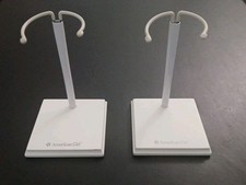 Suporte de boneca American Girl branco madeira ajustável para boneca 18" comprar usado  Enviando para Brazil