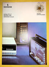 Depliant catalogo 1970 usato  Verona